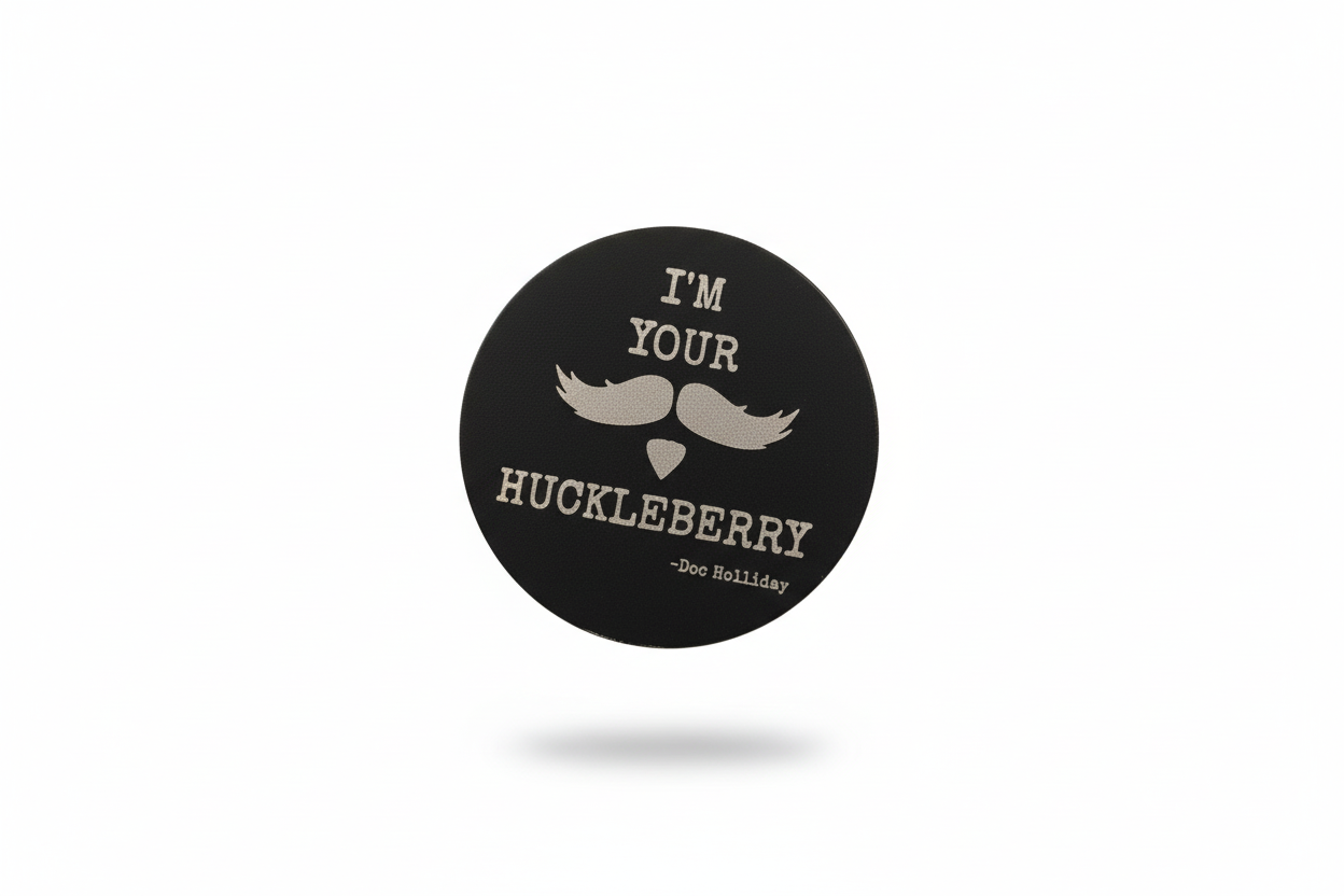 I'm Your Huckleberry coin clean style