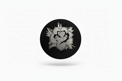 Engraved rose coin only