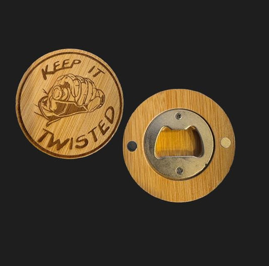 Keep It Twisted Bottle Opener