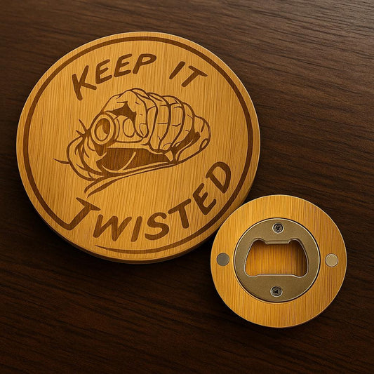 Keep It Twisted Bottle Opener